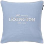 Lexington Original Logo Cotton Pillow Cover Blue/white Str 50x50 - Pyn...