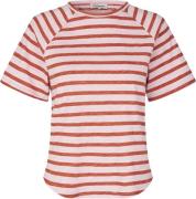 Lollys Laundry Lizll Tee SS Kvinde Light Pink Toppe Str L - hos Magasi...