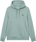 Wood Wood Wwash Mand Blue Surf Sweatshirts Str L - hos Magasin