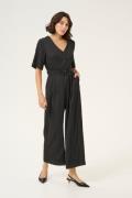 Kaffe Kajiana Jumpsuit Kvinde Black Deep Buksedragter Str 40 - hos Mag...